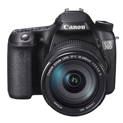 Canon 佳能 EOS 70D 单反套机（EF-S 18-200mm F3.5-5.6 IS）