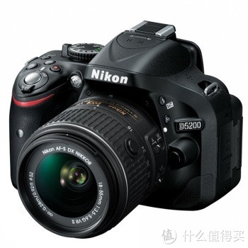 Nikon 尼康 D5200 单反套机 （AF-S DX 18-55mm f/3.5-5.6G VR II ）黑色