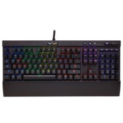 CORSAIR 海盗船 Gaming K70 RGB 幻彩背光机械游戏键盘 黑色（红轴）