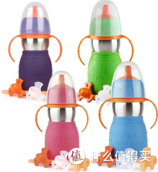 Kid Basix 安思培 the safe sippy 2 二合一不锈钢学饮杯 330ML