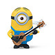 凑单品：Minions Wind-Action Guitar Strumming Stuart弹吉他的小黄人