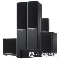 JBL Arena 180BK 6件套 Arena系列5.1声道家庭影院套装 黑色
