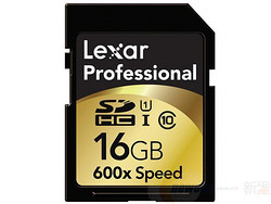 Lexar 雷克沙 16G 专业系列 600X UHS-I SDHC卡 