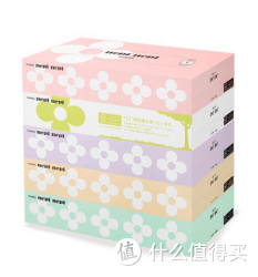 妮飘 纯天然纸浆超柔软纸巾 160抽*5盒*5份