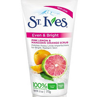 凑单品：St.Ives 圣艾芙  Even & Bright Pink Lemon & Mandarin Orange 柠檬柑橘 面膜磨砂膏 170g