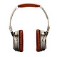 Pisen 品胜 头戴式有线耳机HD500（钛金灰）棕色 HIFI音质 音乐游戏耳机