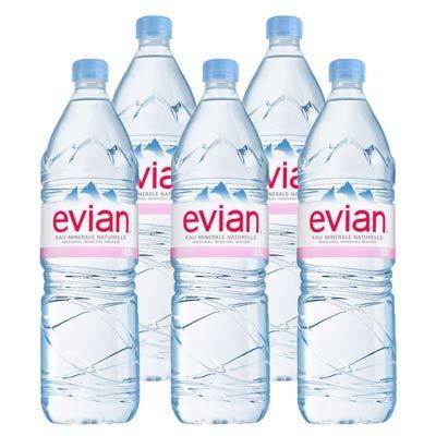 evian 依云 天然矿泉水 500毫升*24瓶装 89元