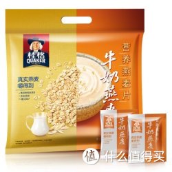QUAKER 桂格 营养燕麦片牛奶燕麦 540g/袋
