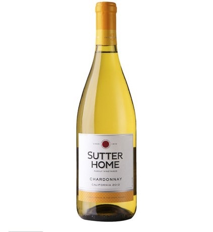 限华东sutterhomechardonnay舒特家族霞多丽白葡萄酒750ml3瓶