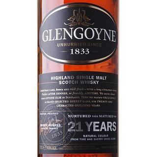 GLENGOYNE 格兰格尼 21年 单一麦芽苏格兰威士忌 700ml