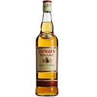 Dewar‘s）白牌 苏格兰 二次陈酿威士忌750ml 嗨棒highball
