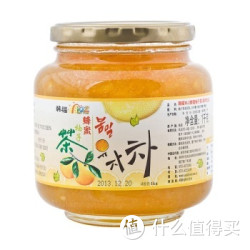 韩福 10.2 蜂蜜柚子茶 1Kg