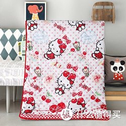 UJI 雪狐绒四季被 三丽欧授权红色Hellokitty 203*228cm