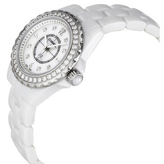 CHANEL 香奈儿 J12系列 H2572 女款白色陶瓷腕表