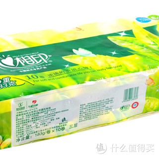 心相印 BT2010 茶语3层卷筒卫生纸（183*10卷）