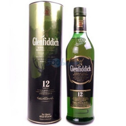 Glenfiddich 格兰菲迪 12年单一纯麦威士忌 700ml