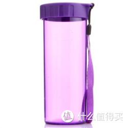 Tupperware 特百惠 莹彩随心水杯子  430ML 魅影紫