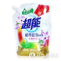 超能 洗衣液植翠低泡鲜艳亮丽 2kg 
