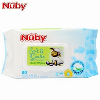 Nuby 努比 婴儿湿巾 80抽