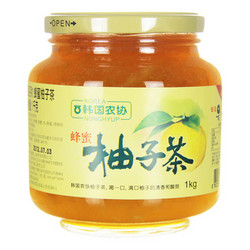 韩国农协 蜂蜜柚子茶 1kg *5件