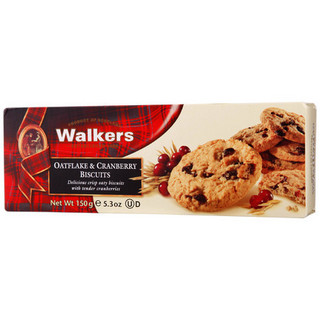 Walkers 沃尔克斯 燕麦蔓越莓饼干 150g