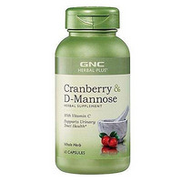 GNC 健安喜 Cranberry & D-Mannose 蔓越莓片（60粒 400mg）