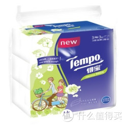 Tempo 得宝  3层90抽 面巾纸*3包 茉莉花味