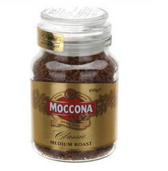 摩可纳 Moccona 进口纯咖啡粉 经典深度烘焙冻干速溶黑咖啡 100g *4件