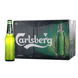 Carlsberg 嘉士伯 啤酒 330ml/瓶*24 小瓶整箱装