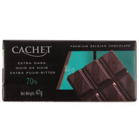 Cachet 凯萨 醇牛奶榛子巧克力/醇黑巧克力 47g