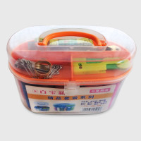 【天猫包邮】缝秀 家用手提便携式 针线盒