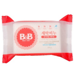 B&B 保宁 婴儿洗衣皂 洋槐香型零刺激 200g + FIVERAMS 五羊 婴儿洗衣皂 80g