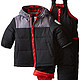 Carter's Baby Boys' Heavyweight Hooded Snowsuit 男童厚实连帽套装