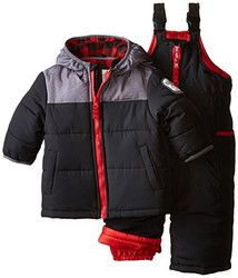 Carter's Baby Boys' Heavyweight Hooded Snowsuit 男童厚实连帽套装