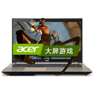 acer 宏碁 V3-772G-747a4G1TMamm 17.3英寸游戏笔记本（i7-4702MQ、4G、1TB、GTX760M）