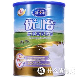 YASHILY 雅士利 优怡高钙高铁奶粉 900g*2罐