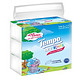 得宝(Tempo) 抽纸 软抽4层90抽*（3+1）包 德宝儿童纸巾 天然无味