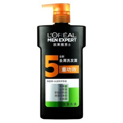 L'OREAL PARIS 欧莱雅 男士去屑洗发露(炭爽去油)700ml