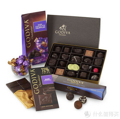 GODIVA 美国官网 精选黑巧克力 