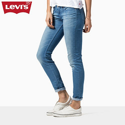 Levi's 李维斯 06401-0217 女士紧身窄脚水洗牛仔裤
