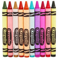 Crayola 绘儿乐 52-0096 96色彩色蜡笔+JoanMiro 美乐 步步学画 海洋 幼儿涂色本