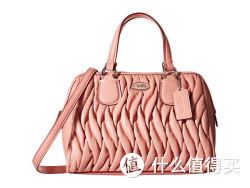 COACH 蔻驰 Gathered Mini Nolta Stitch 女款真皮手提包