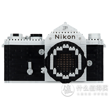 重现开山之作：Nikon 尼康 联合 Nanoblocks 推出Nikon F单反相机模型