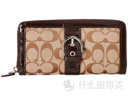COACH 蔻驰 Soho Signature Buckle 拉链钱包