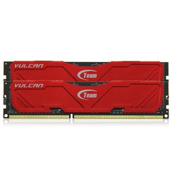 Team 十铨 Vulcan系列 DDR3 2400 8GB（4GBx2条）台式机内存