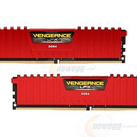 CORSAIR 海盗船 Vengeance LPX 16GB (2 x 8GB)  DDR4 2666 台式机内存 CMK16GX4M2A2666C16R