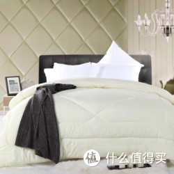 多喜爱(Dohia)被子 舒柔七孔纤维被 亲肤春秋被芯 暖绒米色 1.8米床 229*230cm