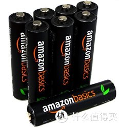 AmazonBasics 亚马逊倍思 8节七号镍氢预充电可充电电池