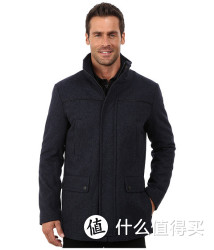 Kenneth Cole Reaction Wool Minimalist Coat 男款羊毛大衣