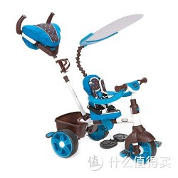 little tikes 小泰克 4合1运动型推骑三轮车 蓝白  